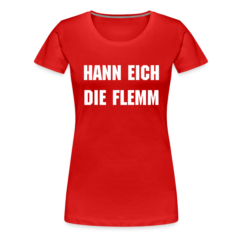 Flemm Frauen Premium T-Shirt - Rot