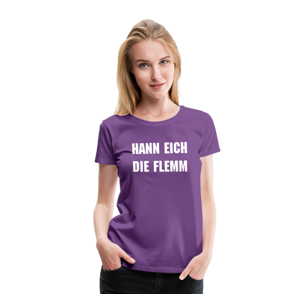Flemm Frauen Premium T-Shirt - Lila