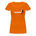 Aperölchen Frauen Premium T-Shirt - Orange