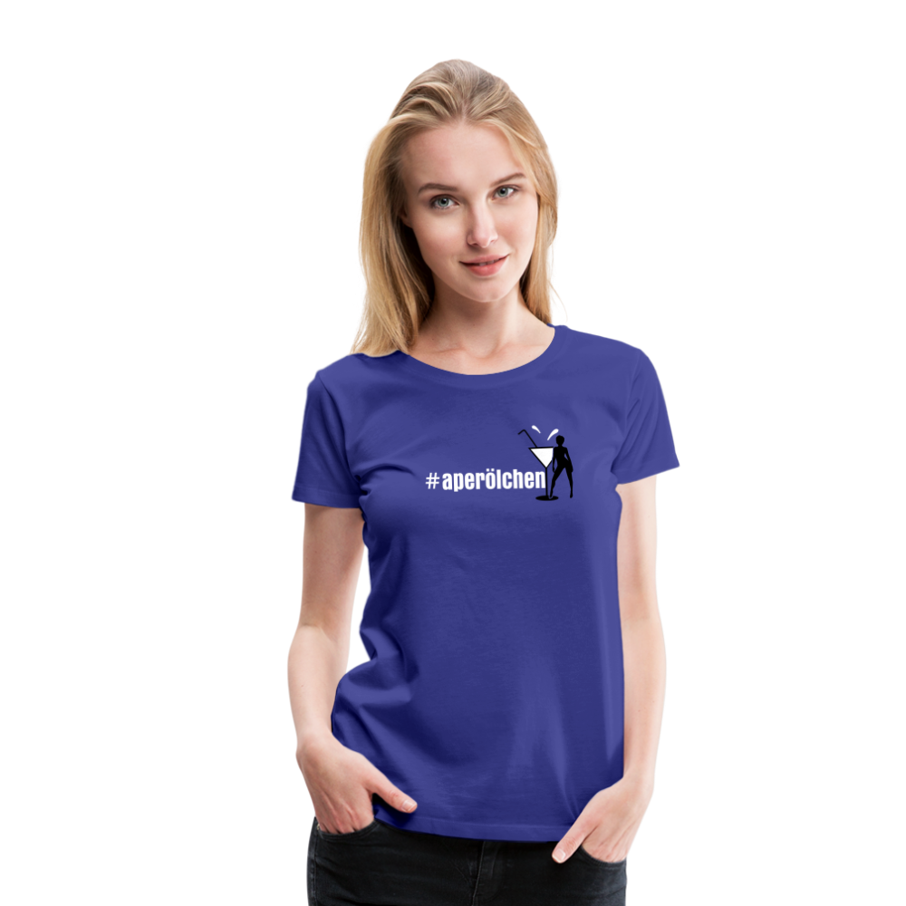 Aperölchen Frauen Premium T-Shirt - Königsblau