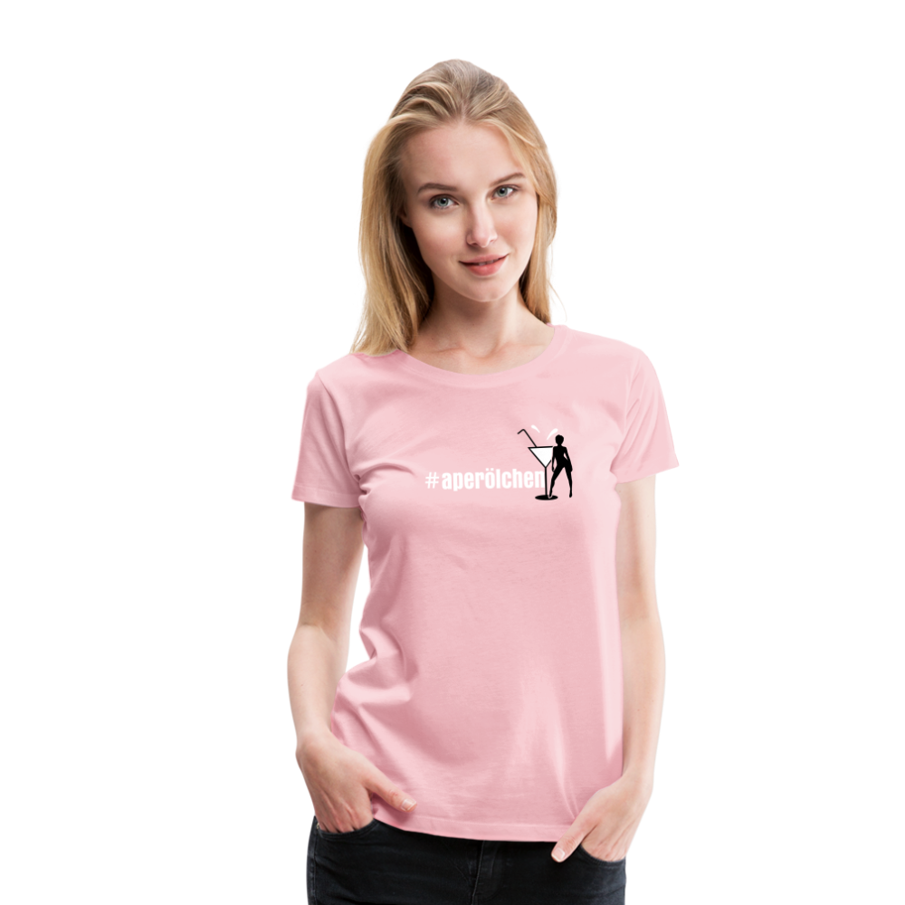 Aperölchen Frauen Premium T-Shirt - Hellrosa