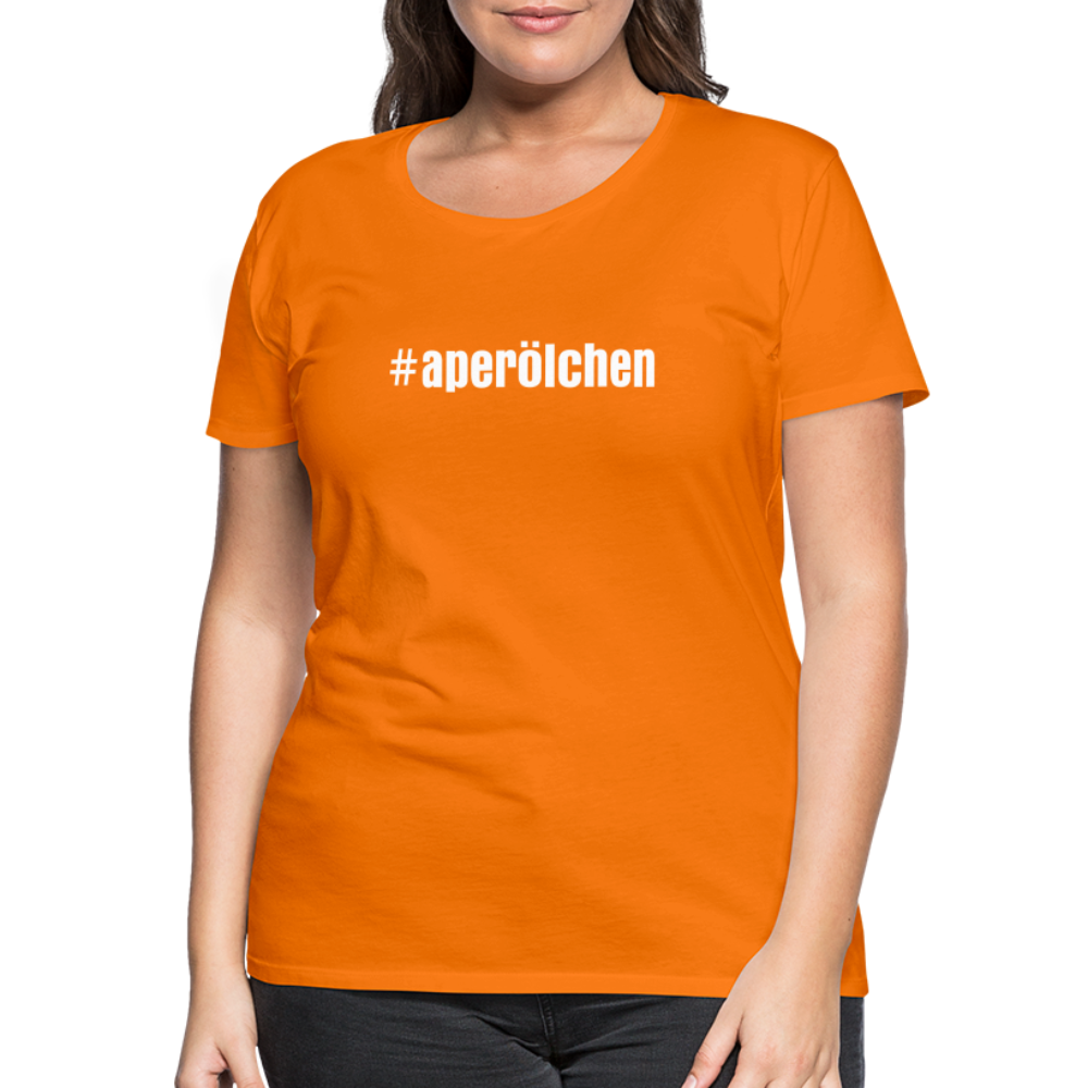 aperölchen Frauen Premium T-Shirt - Orange