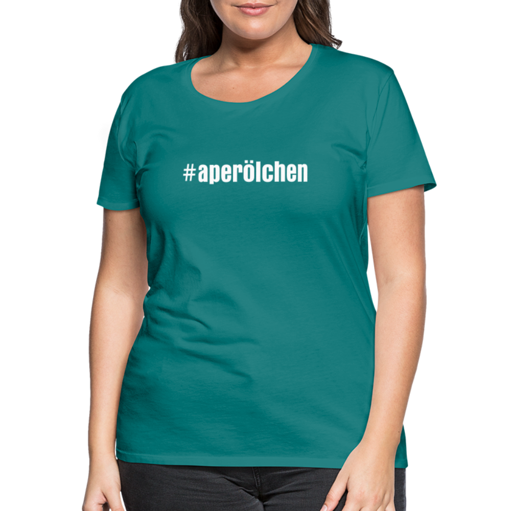 aperölchen Frauen Premium T-Shirt - Divablau