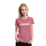 aperölchen Frauen Premium T-Shirt - Malve