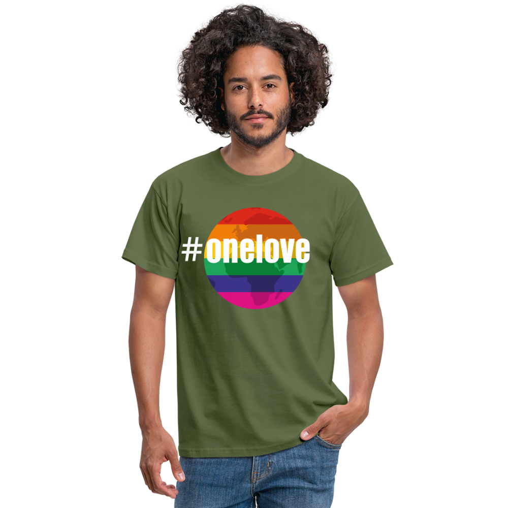 OneLove Männer T-Shirt - Militärgrün