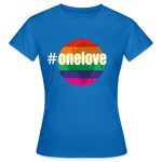 onelove Frauen T-Shirt - Royalblau