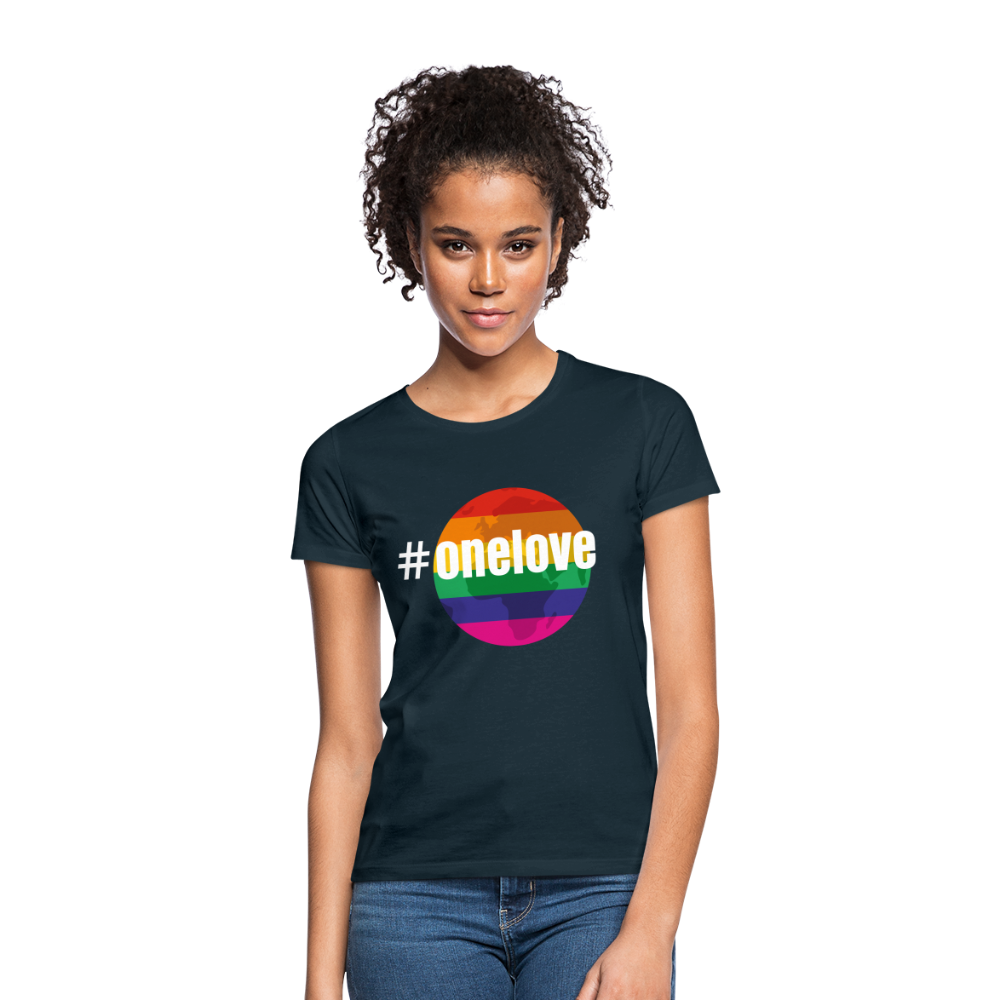 onelove Frauen T-Shirt - Navy