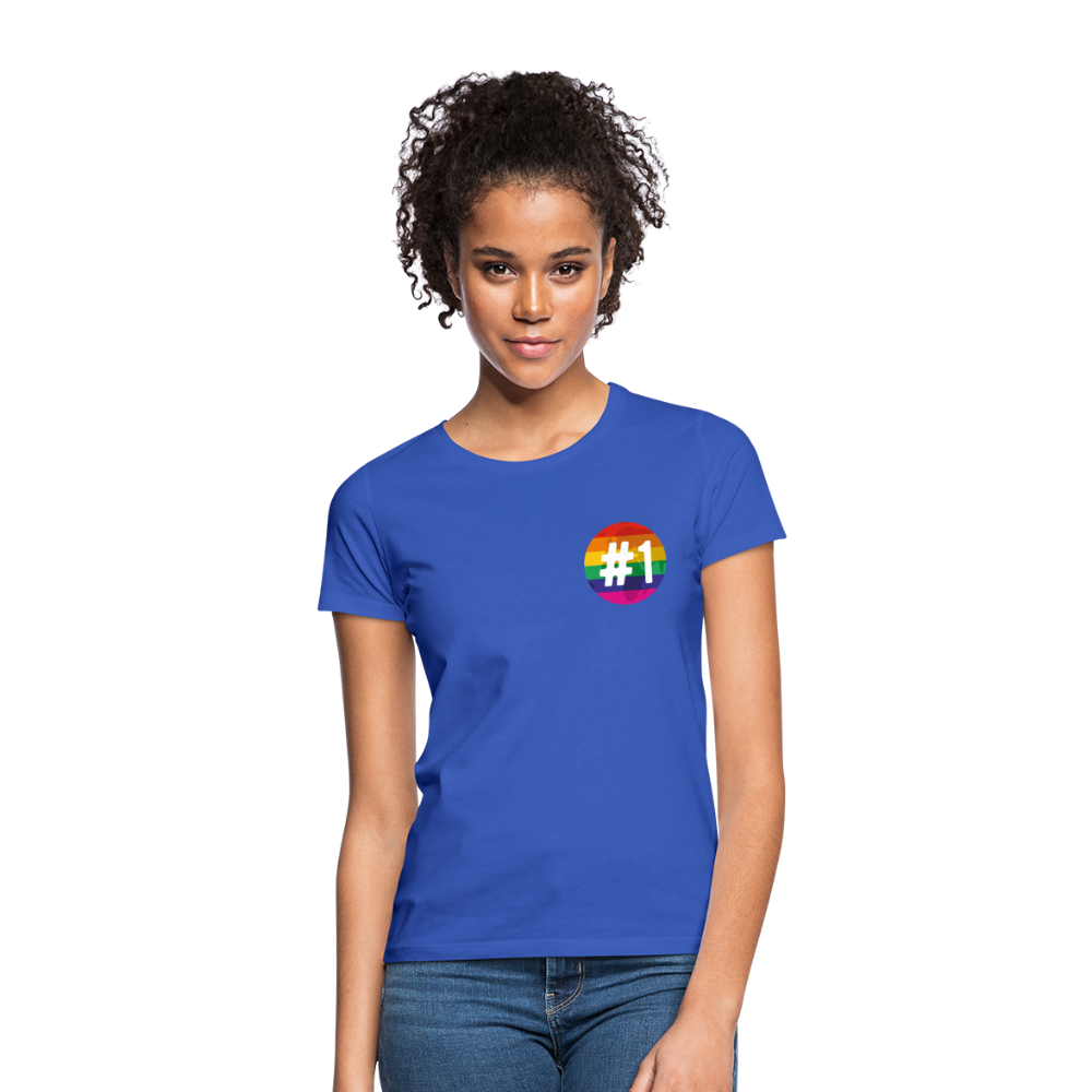 #1 Frauen T-Shirt - Royalblau