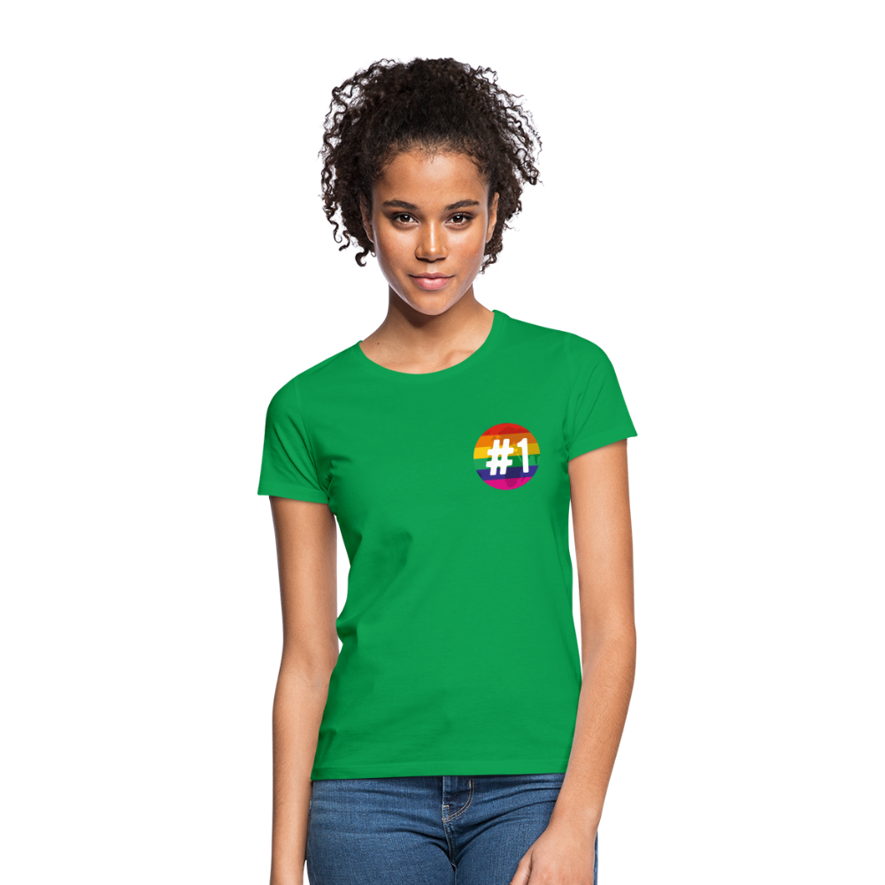 #1 Frauen T-Shirt - Kelly Green