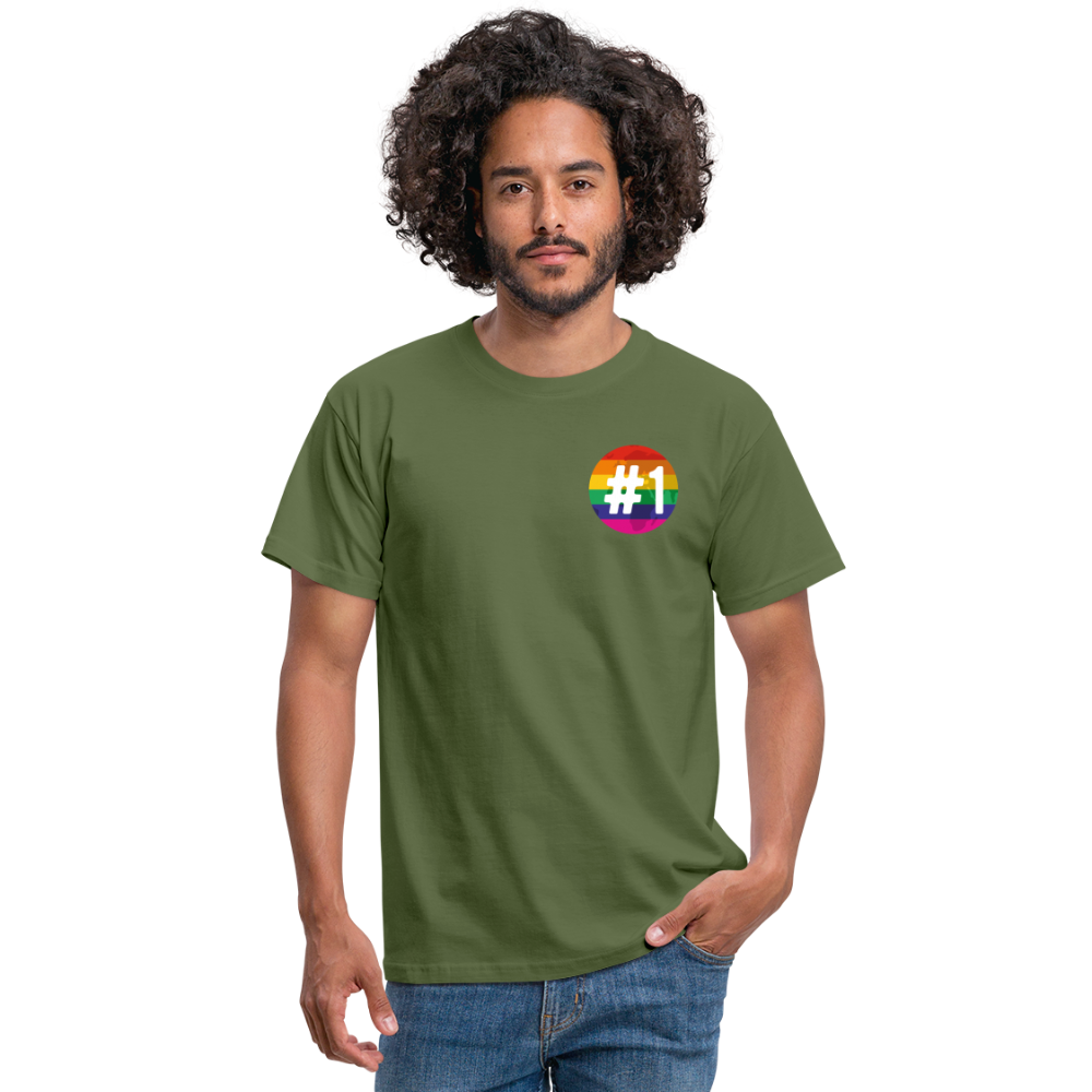 One Love Männer T-Shirt - Militärgrün