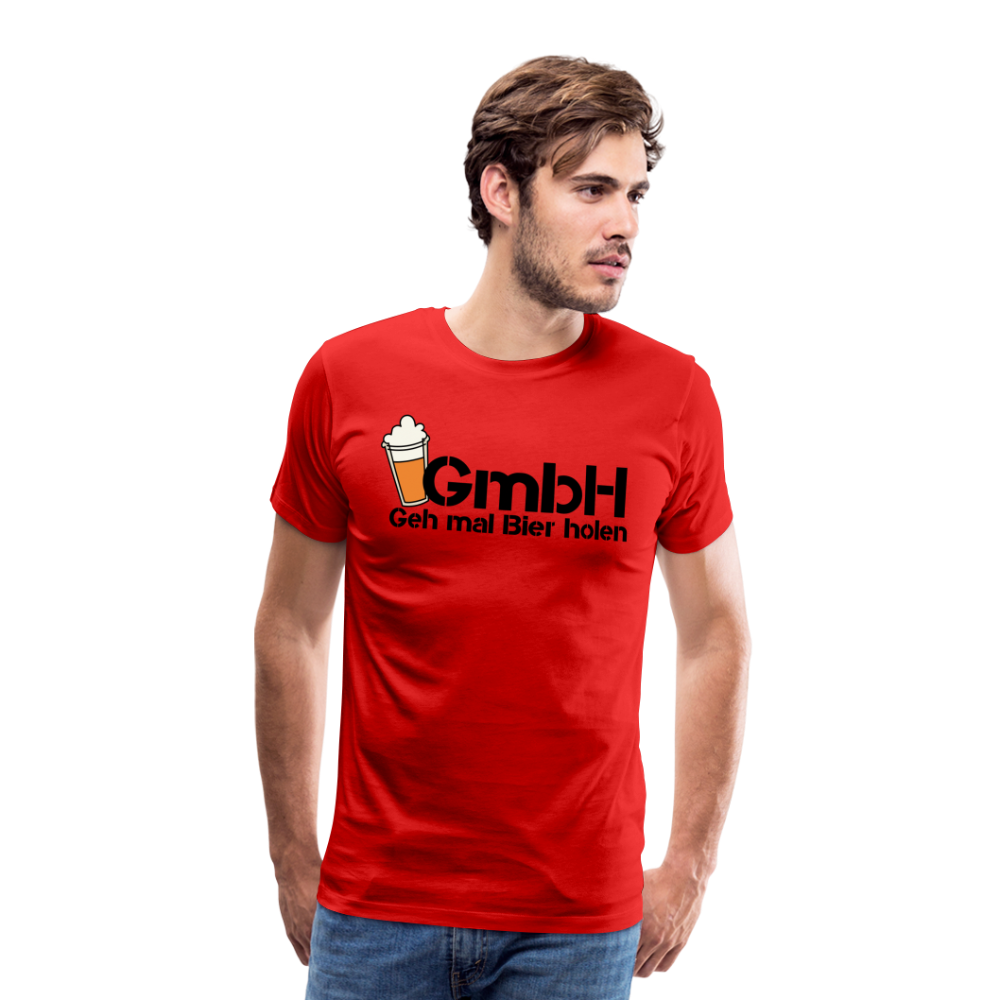 Funny Männer Premium T-Shirt - Rot