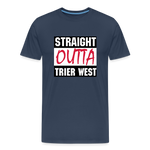 Trier West Männer Premium T-Shirt - Navy