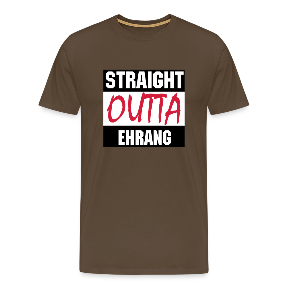 Ehrang Männer Premium T-Shirt - Edelbraun