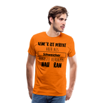 Schweich Männer Premium T-Shirt - Orange