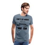 Schweich Männer Premium T-Shirt - Blaugrau