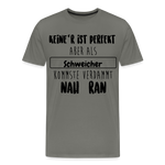Schweich Männer Premium T-Shirt - Asphalt