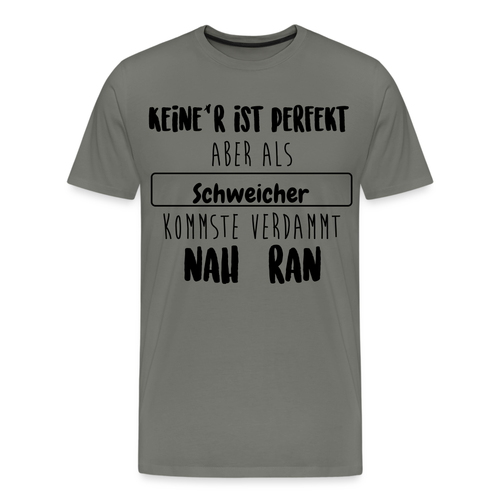 Schweich Männer Premium T-Shirt - Asphalt