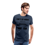 Schweich Männer Premium T-Shirt - Navy