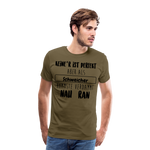 Schweich Männer Premium T-Shirt - Khaki