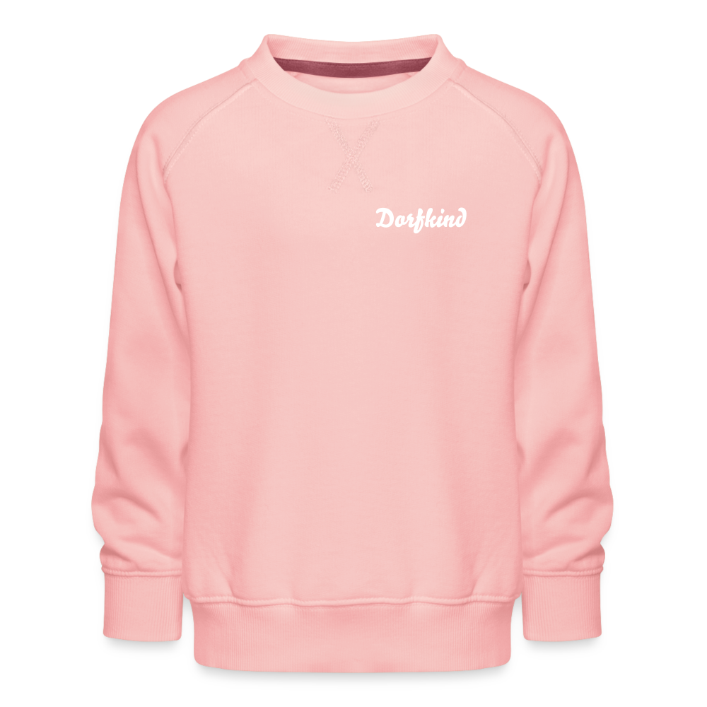 Dorfkind Kinder Premium Pullover - Kristallrosa