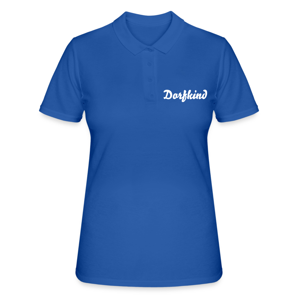 Dorfkind Frauen Polo Shirt - Royalblau