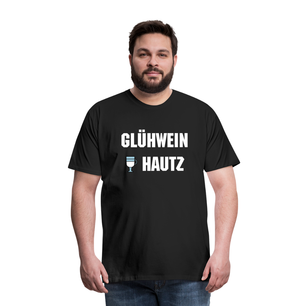 Glühweinhautz Männer Premium T-Shirt - Schwarz