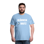 Glühweinhautz Männer Premium T-Shirt - Sky