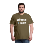 Glühweinhautz Männer Premium T-Shirt - Khaki