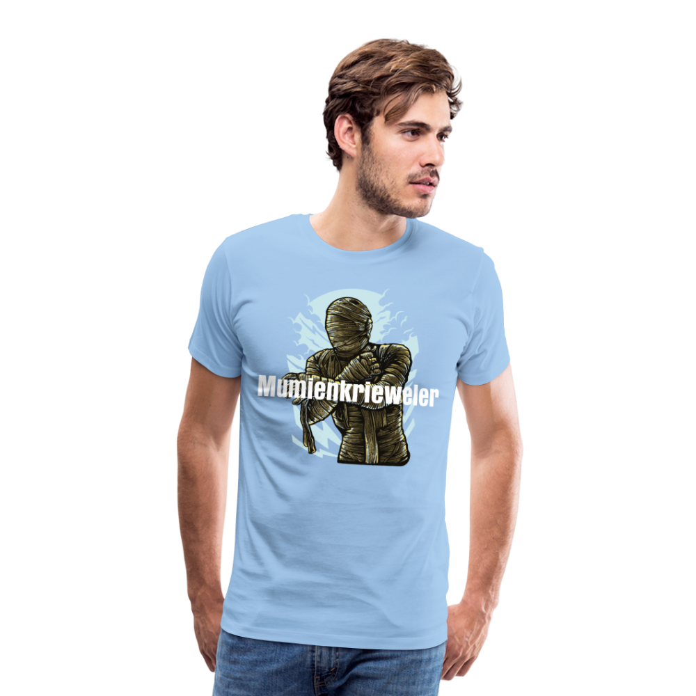 Mumienkrieweler Männer Premium T-Shirt - Sky