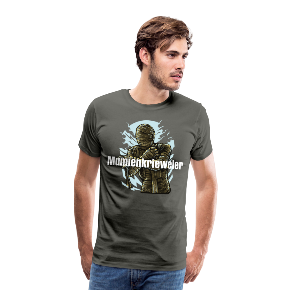 Mumienkrieweler Männer Premium T-Shirt - Asphalt