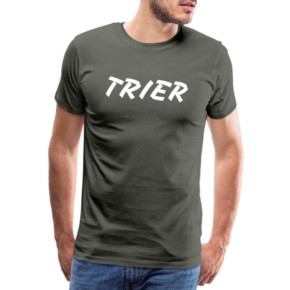 Trier Männer Premium T-Shirt - Asphalt