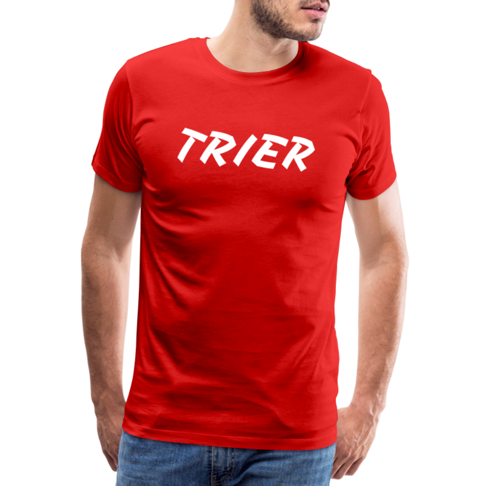 Trier Männer Premium T-Shirt - Rot