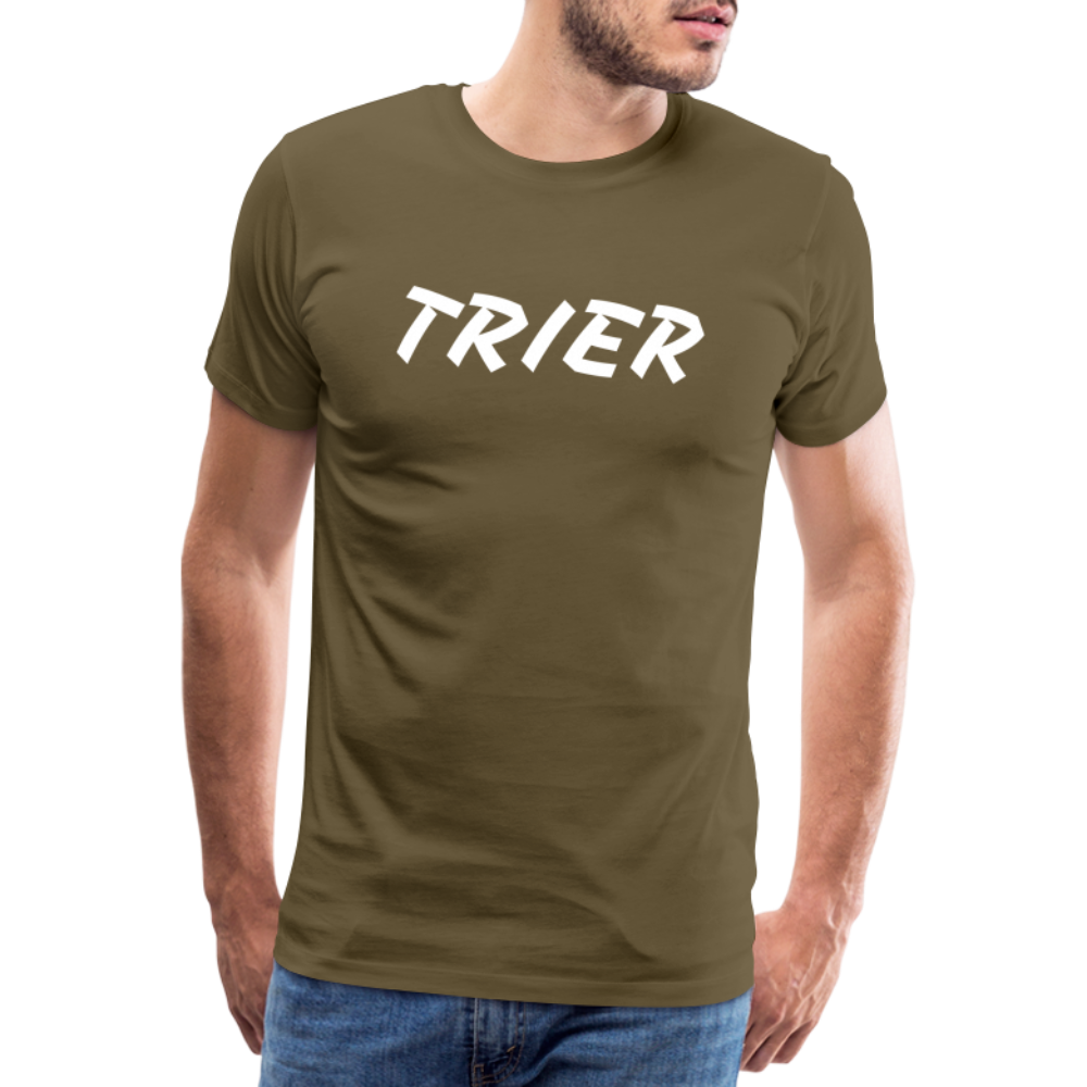 Trier Männer Premium T-Shirt - Khaki