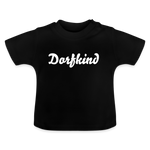 Dorfkind Baby T-Shirt - Schwarz