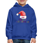 Weihnachtshoodie Kinder Premium Hoodie - Royalblau