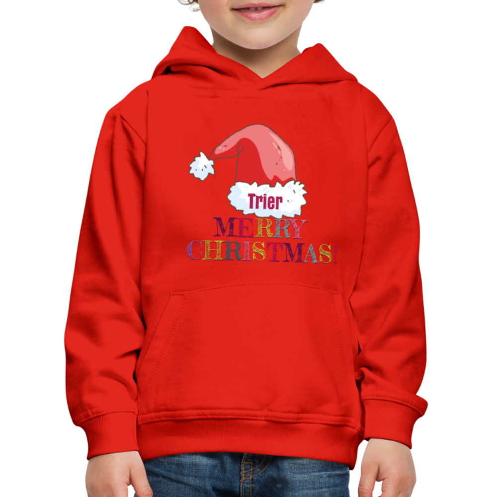 Weihnachtshoodie Kinder Premium Hoodie - Rot
