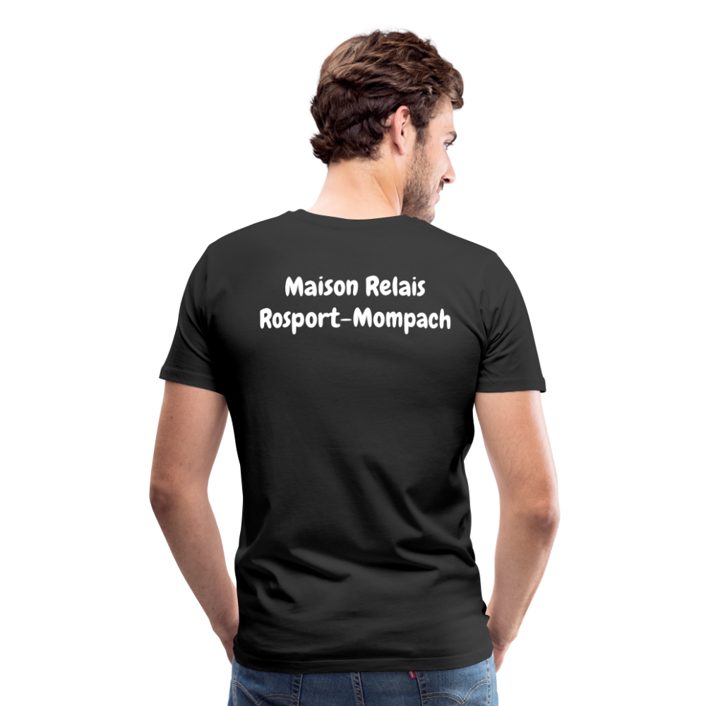 FELIX Männer Premium T-Shirt - Schwarz