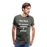 FELIX Männer Premium T-Shirt - Asphalt