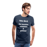 FELIX Männer Premium T-Shirt - Navy