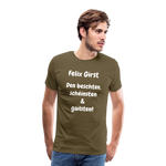 FELIX Männer Premium T-Shirt - Khaki