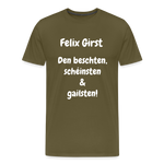 FELIX Männer Premium T-Shirt - Khaki