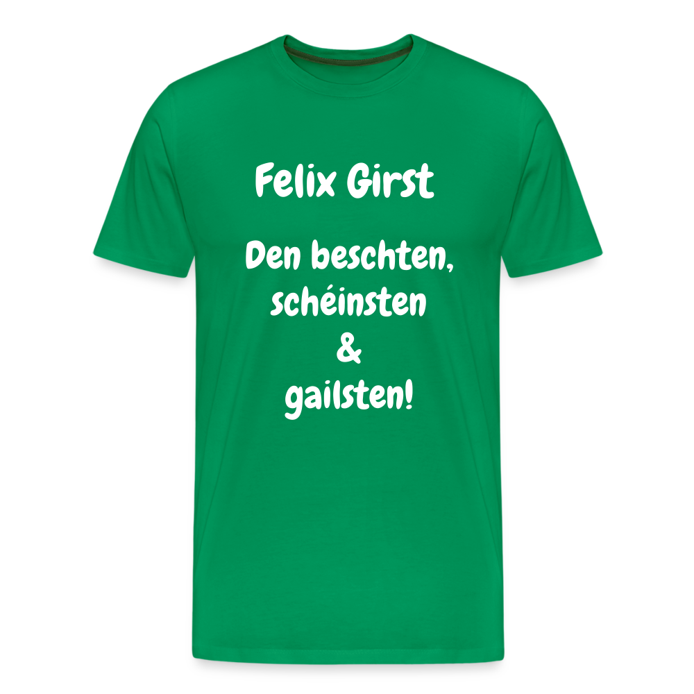 FELIX Männer Premium T-Shirt - Kelly Green