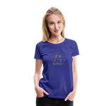 Stößchen Frauen Premium T-Shirt - Königsblau