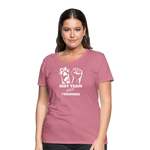 Katzenmama Frauen Premium T-Shirt - Malve