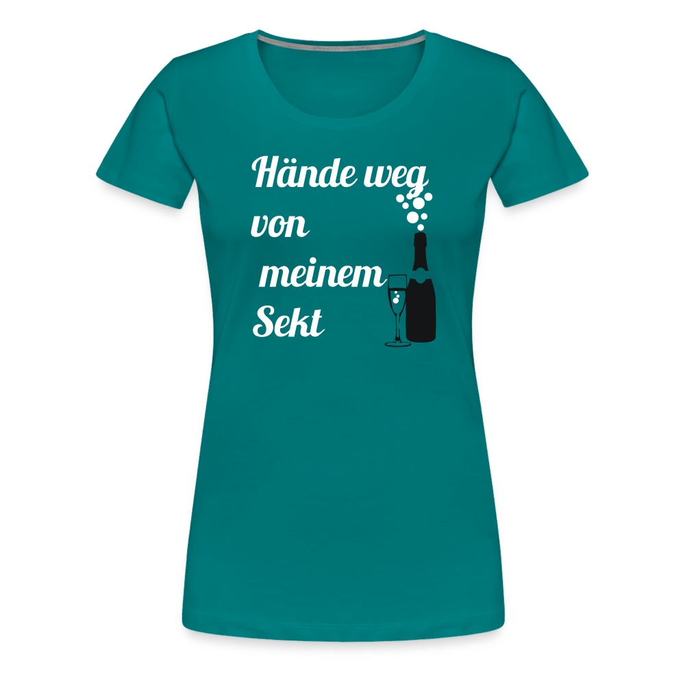 Sekt Frauen Premium T-Shirt - Divablau