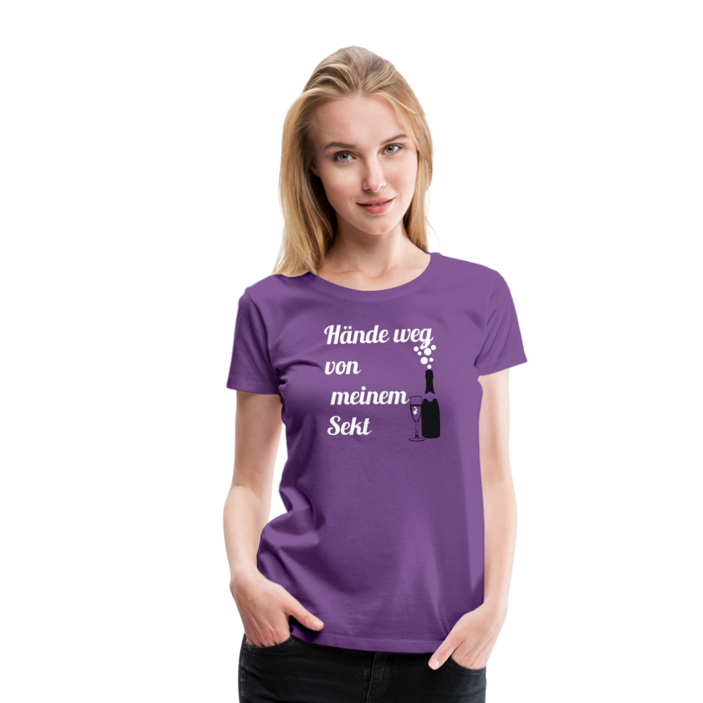 Sekt Frauen Premium T-Shirt - Lila