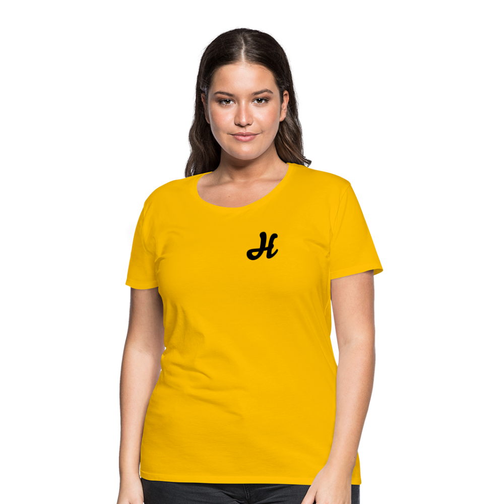Herminchen Frauen Premium T-Shirt - Sonnengelb