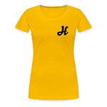 Herminchen Frauen Premium T-Shirt - Sonnengelb