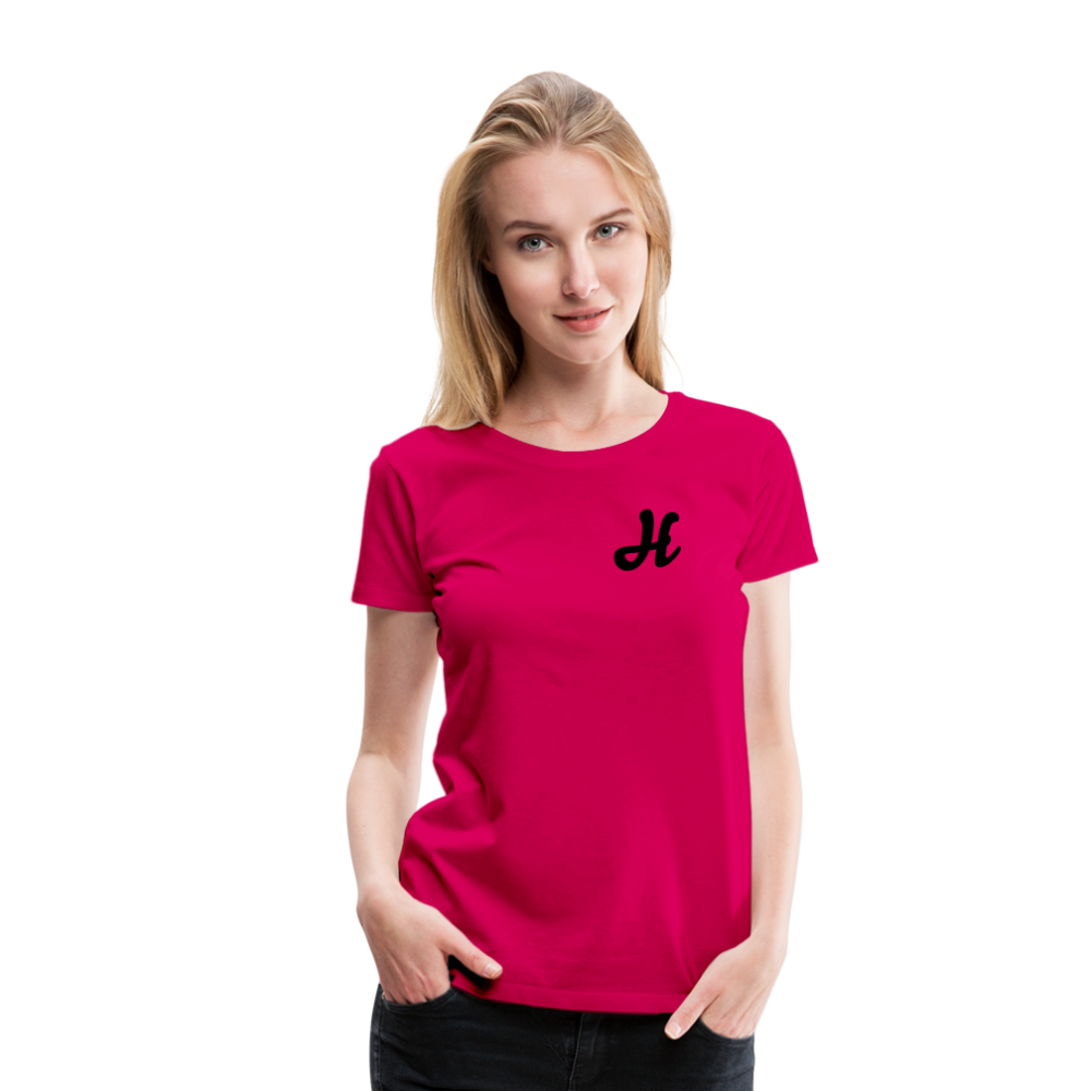 Herminchen Frauen Premium T-Shirt - dunkles Pink