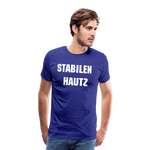 Stabilen Hautz Männer Premium T-Shirt - Königsblau